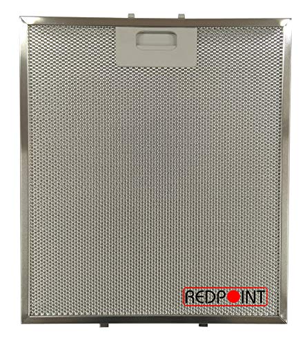 REDPOINT® Filtro de aluminio para campanas TEKA 320 x 280 x 9 mm