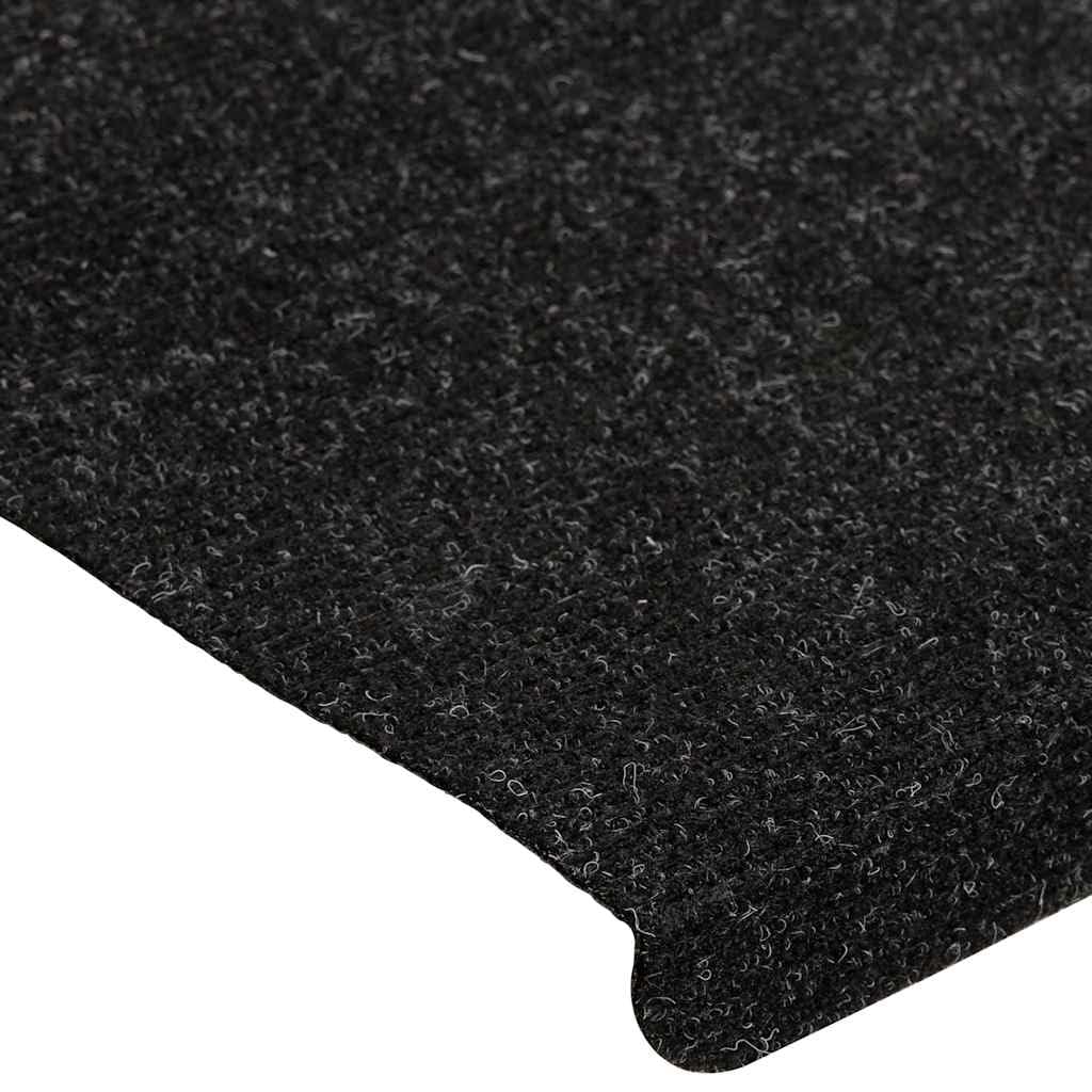 30 sztuk Antracyt Samoprzylepna mata schodowa 65 x 24,5 x 3,5 cm