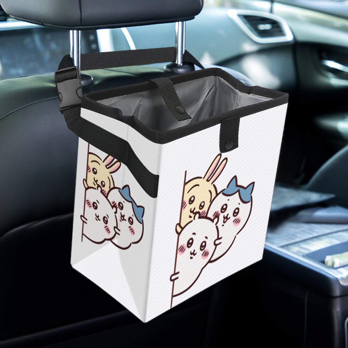 Amazon.co.jp: 車用ゴミ箱 ちいかわ 車載ごみ箱 車用収納ケース 車ゴミ