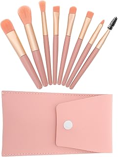 LIFKOME Mini brocha de maquillaje rosa con as...