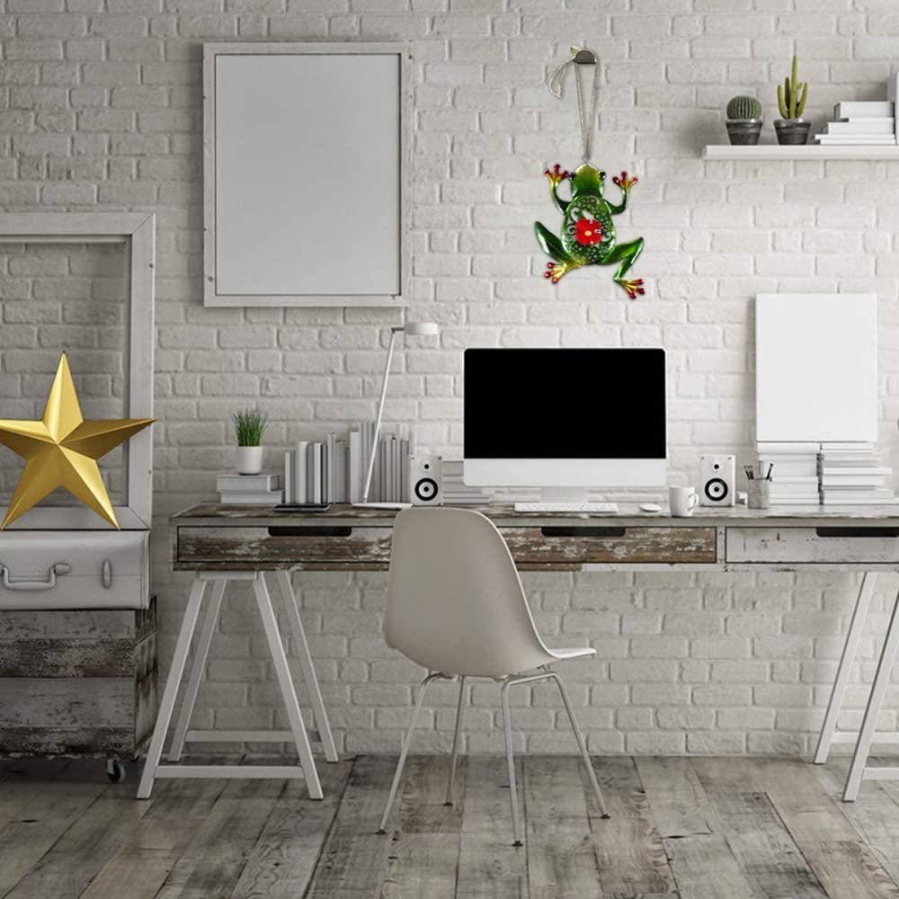 Garneck Decorazioni A Forma Di Rana 4 Pezzi Decorazione Realistica A