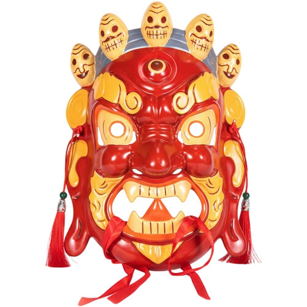 Masque d'halloween blanc à personnaliser pour créer un déguisement unique