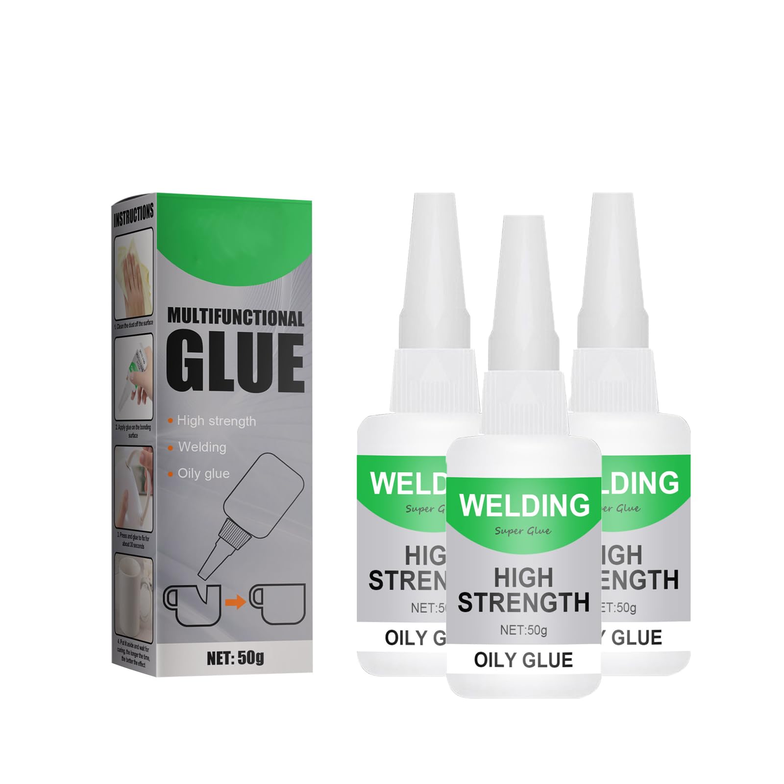 GIONARJue Fish Glue - Jue-Fish Welding High-Strength Oily Glue, Jue Fish Multifunctional Glue, All Purpose Super Glue Extra Strength, Uniglue Universal Super Glue Welding High-Strength Oily Glue (3)