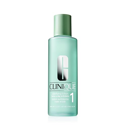 Clinique Loción aclarante 1 para piel unisex, muy seca a seca, 13.5 onzas