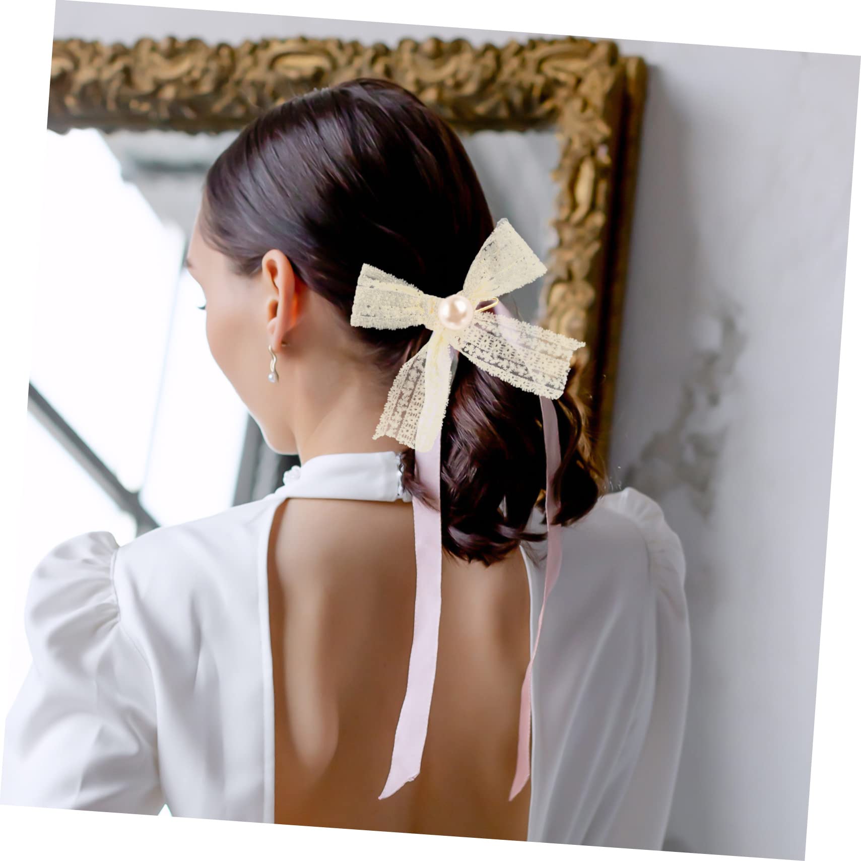 NUOBESTY 5rollen Satin Schleifenband Für Bastelarbeiten Spitzenborte Für Haaraccessoires Kleidung Und Dekoration Hochwertige Handgefertigte Spitze Vielseitig Einsetzbar Für Hochzeiten