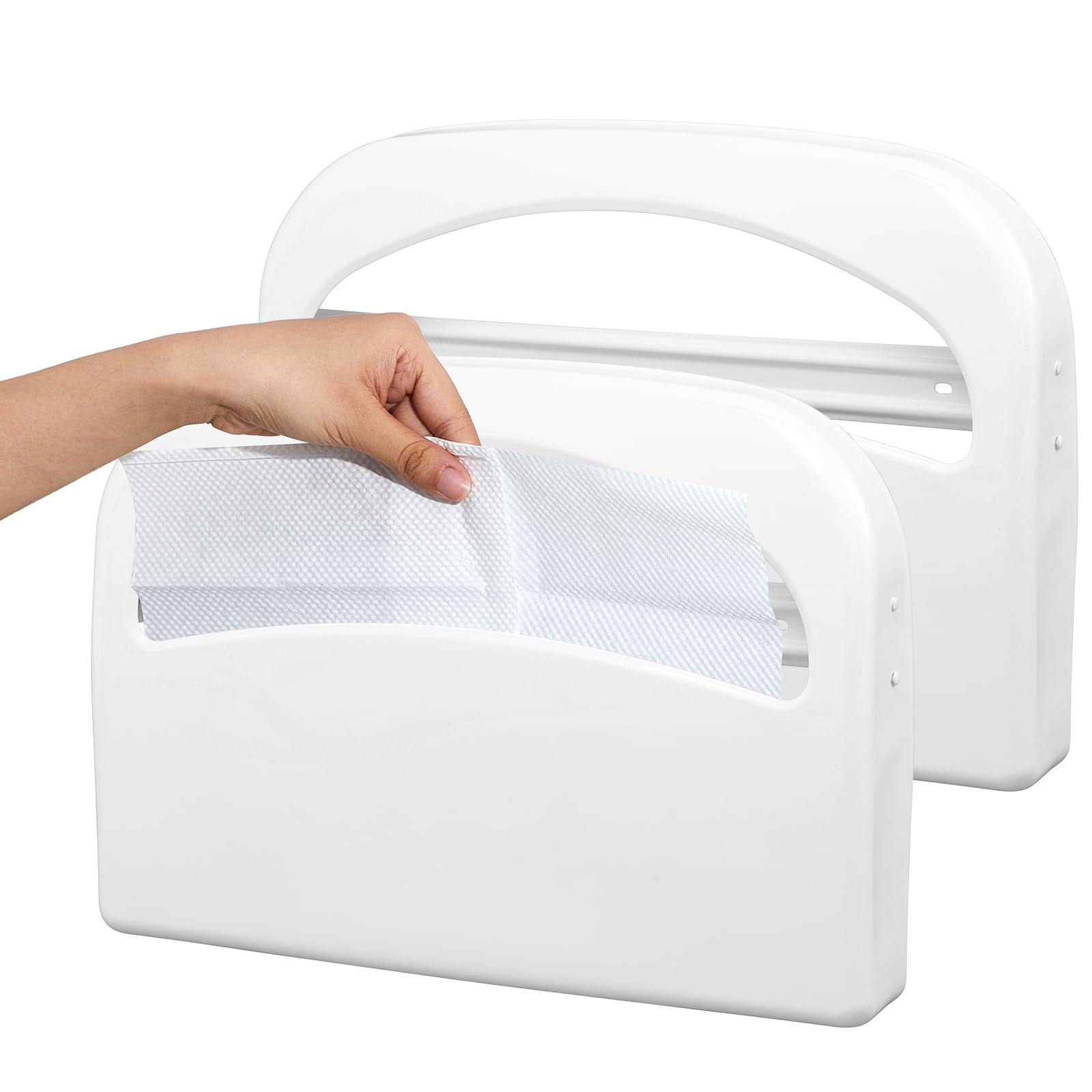 Distributeur de couvre-siège WC Domensi contre les germes en salle de bain publique et maison