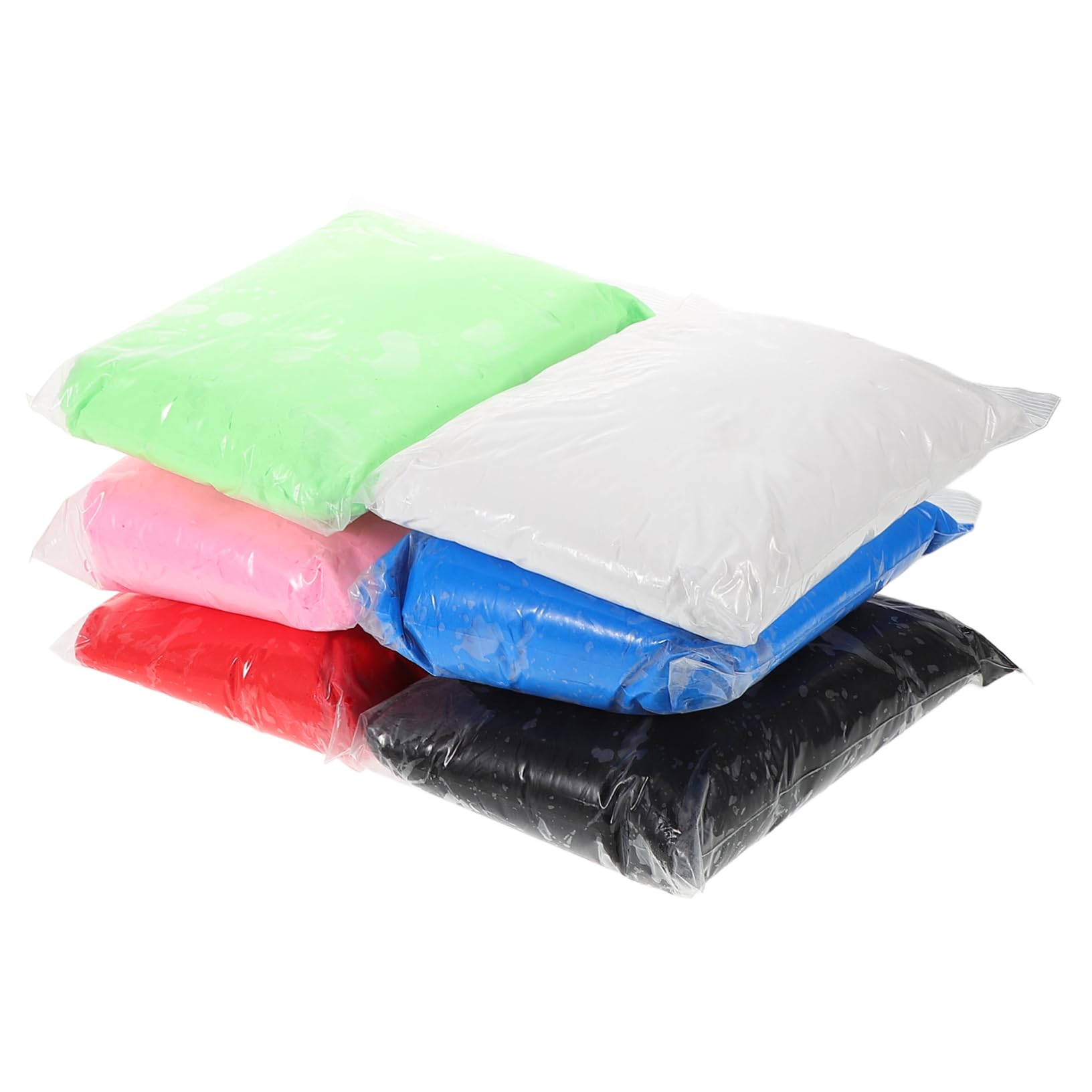 6bolsas Arcilla De Modelado Kit De Arcilla Moldeable De Secado Al Aire Colores Bricolaje Manualidades