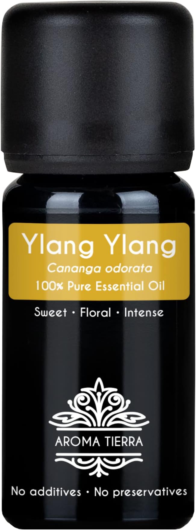 Ylang Ylang Essential Oil (Madagascar) - Aroma Tierra - 100% Pure & Natural - 10ml