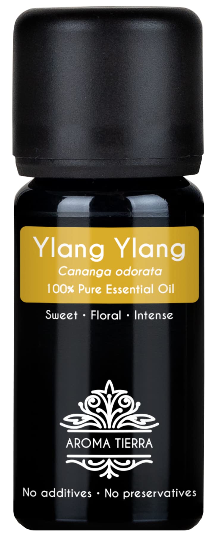 Ylang Ylang Essential Oil (Madagascar) - Aroma Tierra - 100% Pure & Natural - 10ml