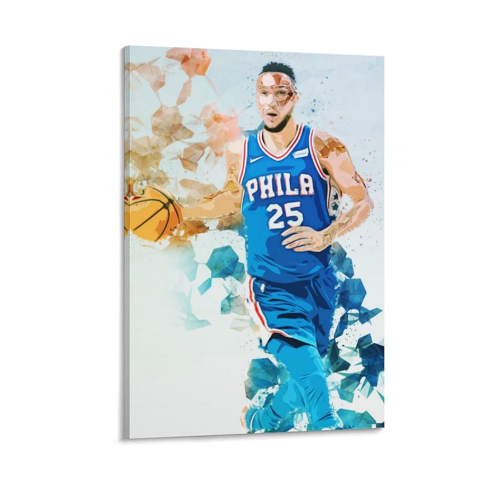 nba ベン・シモンズ　ポスター Amazon.co.jp: 有名なバスケットボール選手ベン・シモンズ