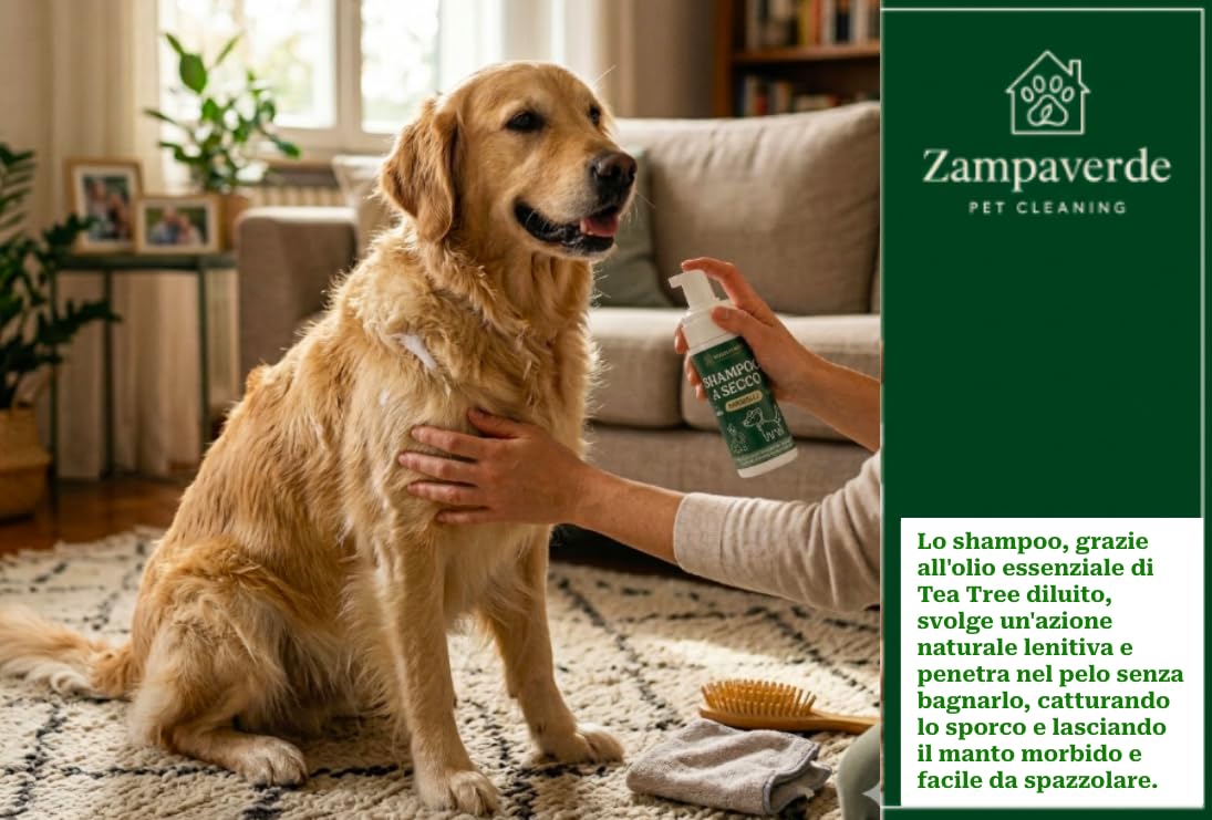 Disabituante Cani Gatti Interno Esterno + Shampoo Secco Gratis