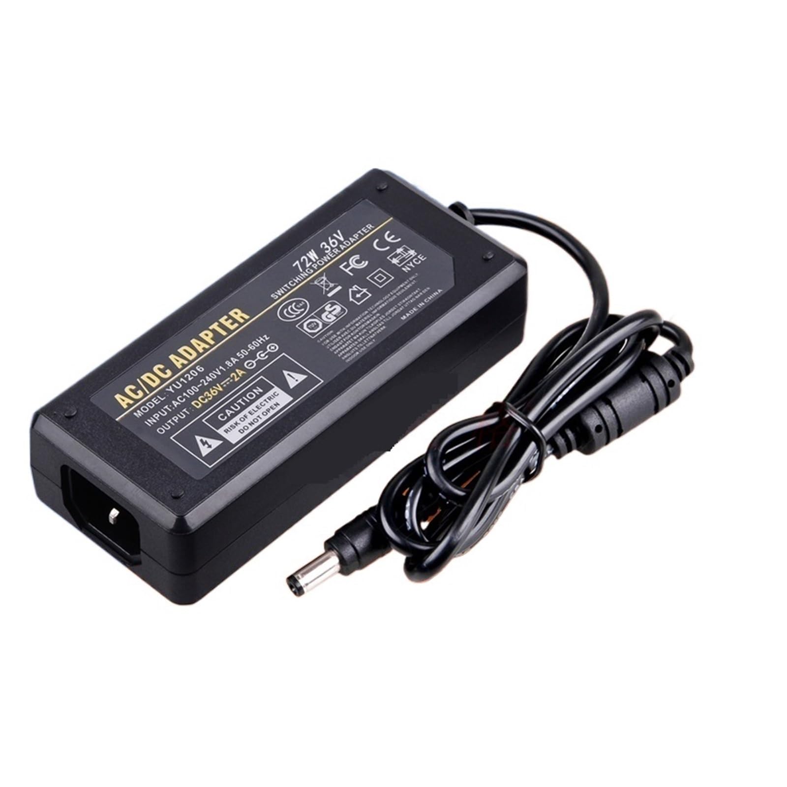Adaptateur secteur 36V 2A transformateur alimentation découpage CC LED - 2