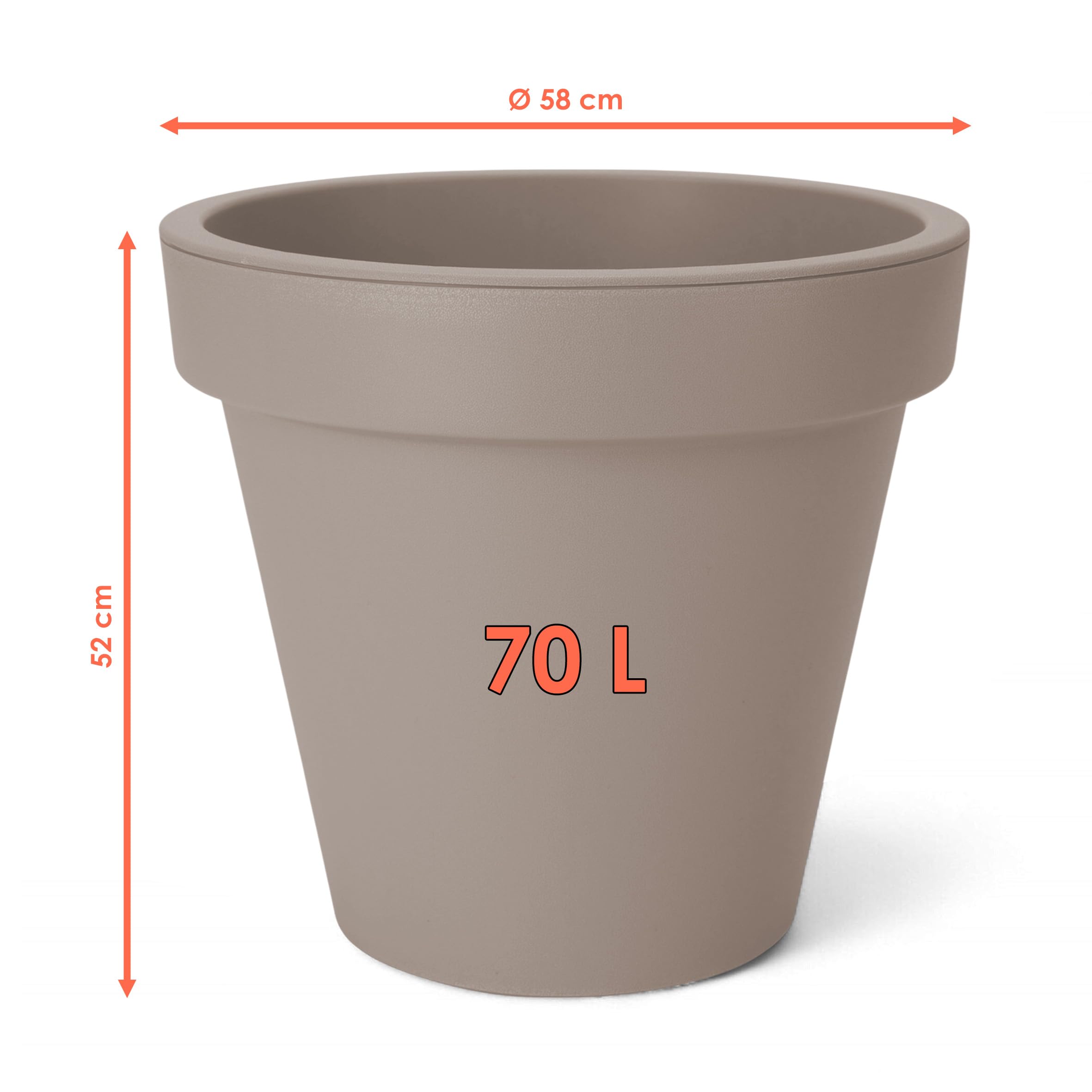 polyrattan blumenkasten 100 cm Pflanzkbel | Polyrattan | rechteckig | 82x30x29cm