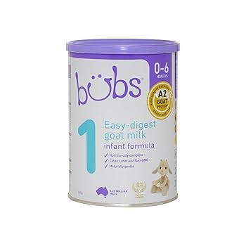 Amazon.com: Bubs Goat Milk Infant Formula Stage 1, Infants 0