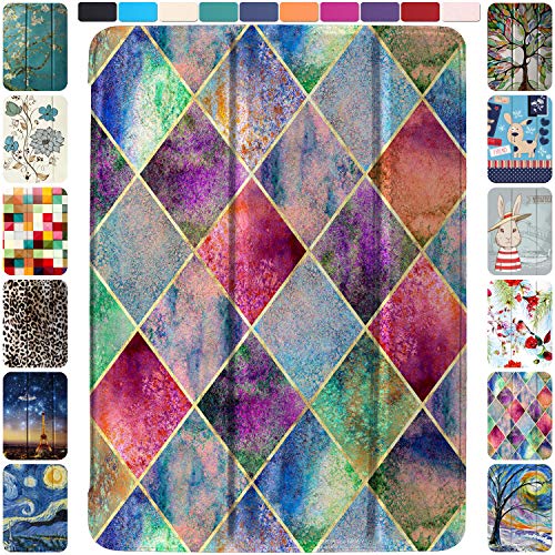 Image of DuraSafe Cases for iPad Air 2nd Gen 9.7 2014 Case A1566 MGL12HN /A A1567 MGKM2HN /A MGKL2HN /A MGTY2HN /A MH1J2HN /A MGTX2HN /A MH2V2HN /A MH2W2HN /A MH2U2HN /A MH2N2HN /A MH322HN /A MH182HN /A - Diamond Grid