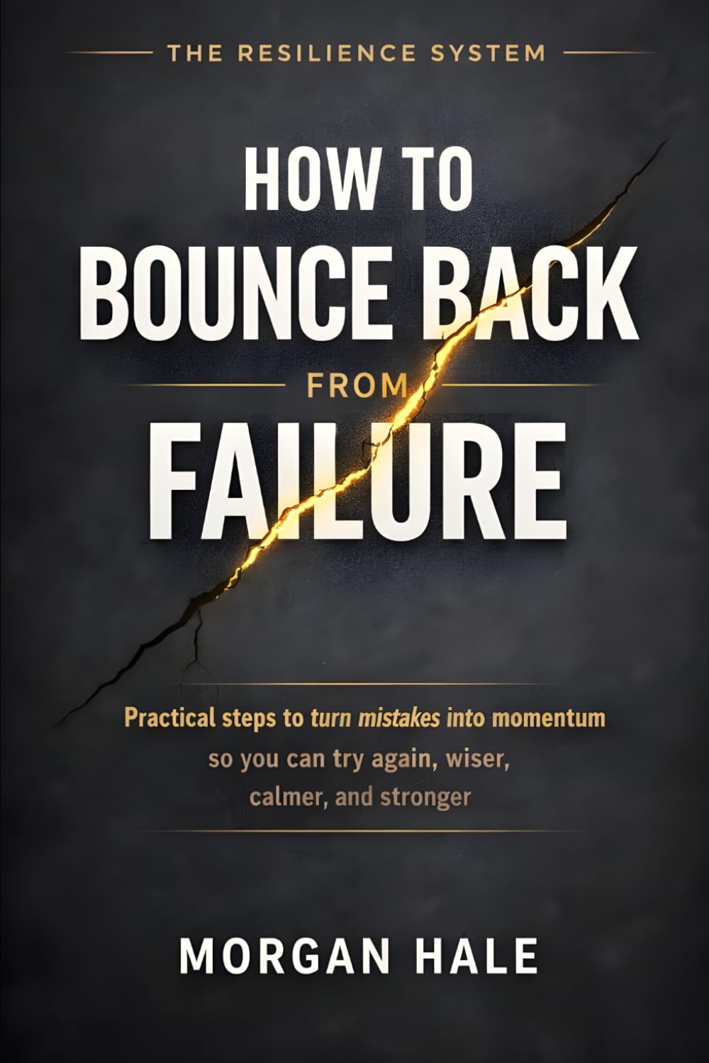How to Bounce Back from Failure: Practical steps to turn mistakes into momentum so you can try again, wiser, calmer, and stronger (The Resilience System)