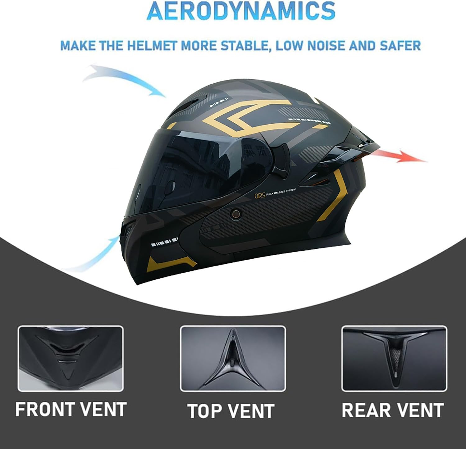 Casco De Moto Modular, Casco Abatible con Doble Visera, Guantes Y Cubrecara, ECE Homologado Doble Visera Antivaho, para Hombres Y Mujeres Bicicletas Todoterreno Cruisers F,Small