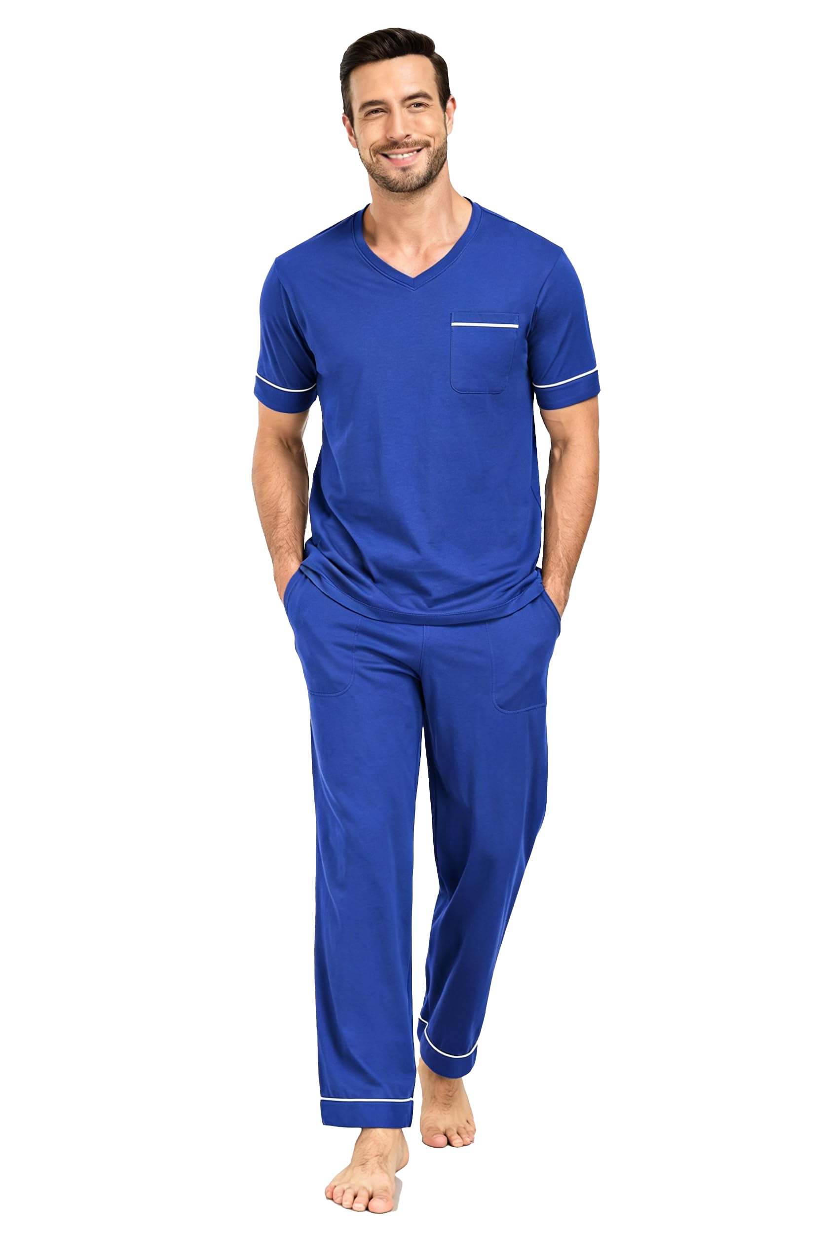 EA'S SECRET Baumwolle Schlafanzughose Pyjama Lounge Bottoms