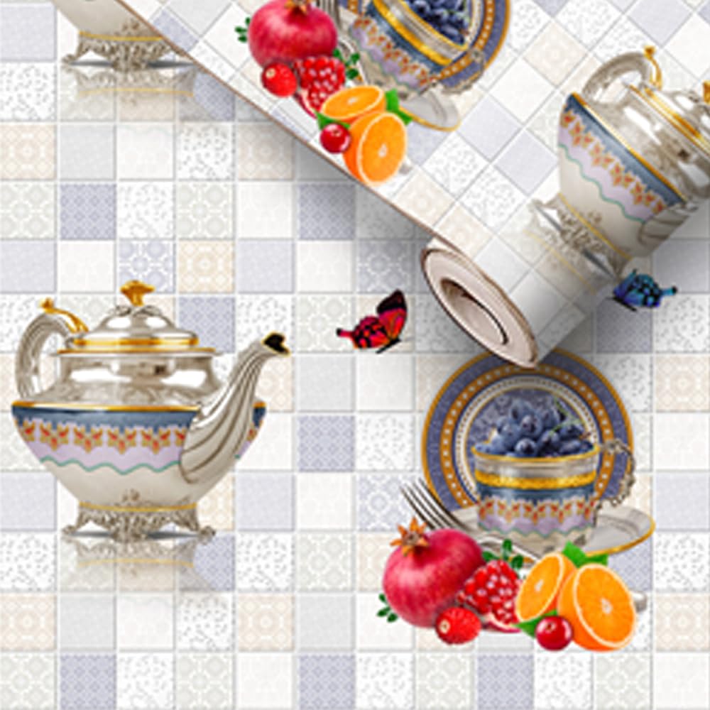 BDM WALLPAPER Sticker Wallpaper Rolls for Home Decoration Wall Sticker for Kitchen Home Decor self Adhesive Sticker Standard Size (B0CBRWBBKF) Amazon Price History, Amazon Price Tracker