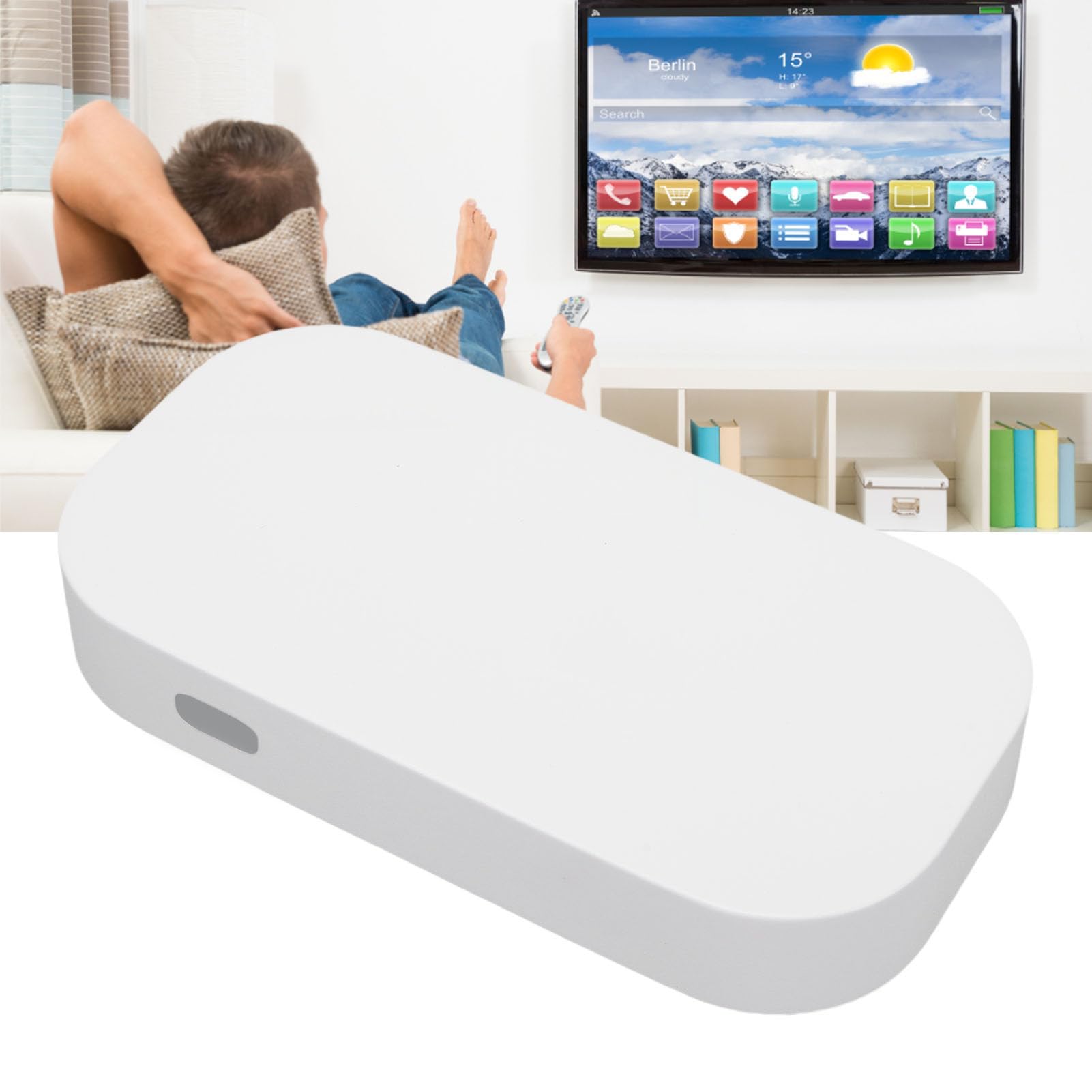 Diyeeni Tarjeta de Captura de Video, USB 3.2 Gen1 Tipo C 4K 60Hz Bypass Grabación 2K 30Hz, Plug and Play sin Alimentación Externa, con Adaptador Tipo C, para Juegos Streaming DSLR