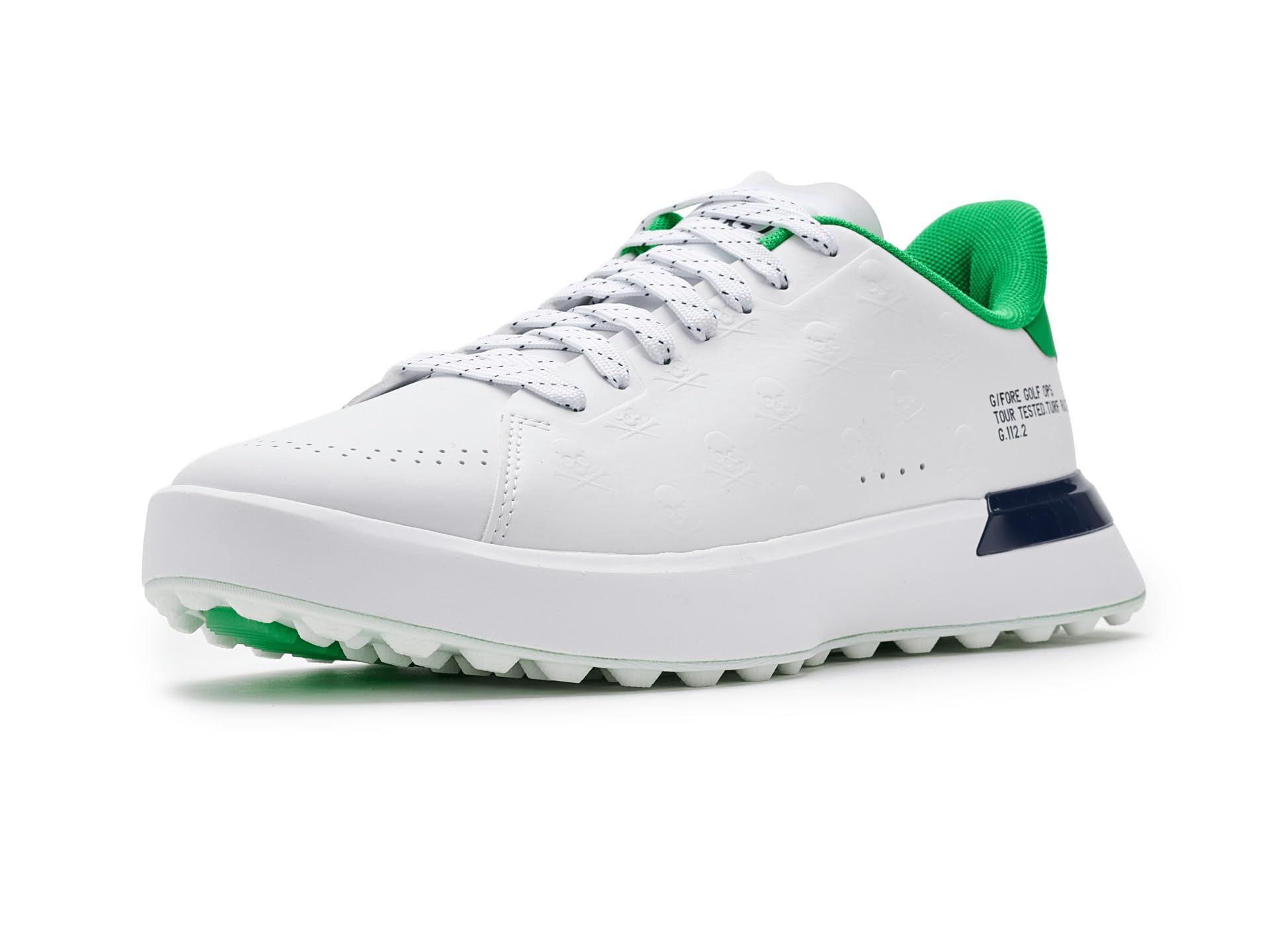 G/Fore Mens G.112 Embossed Skull and Tees Hybrid Golf Shoes