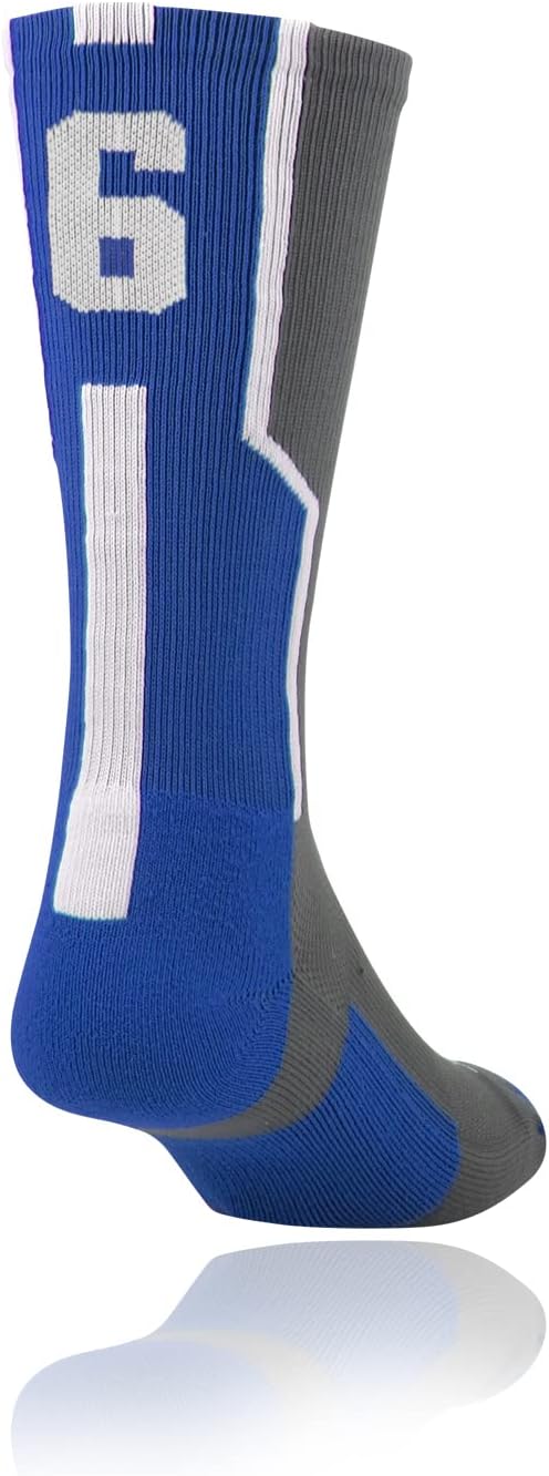 TCK Player Id番号Crew Sock &ndash; Royal / Graphite /ホワイト S ブルー