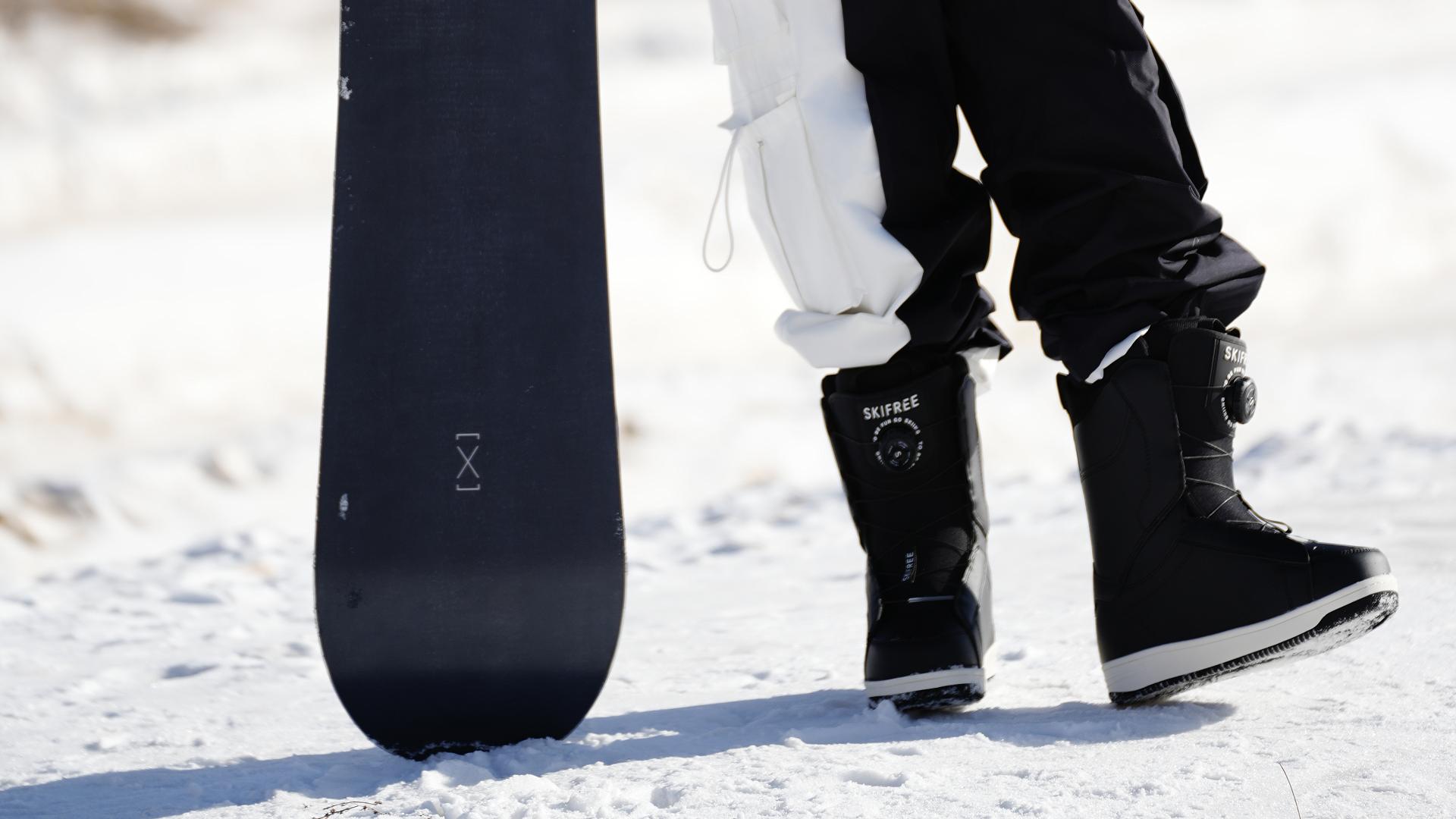 Amazon | SKIFREE スノーボードブーツ スノーブーツ あったか