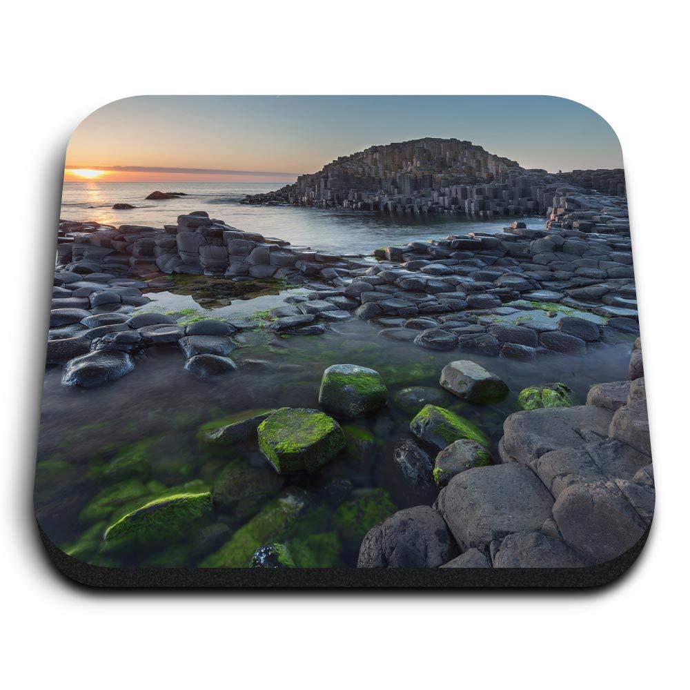 1 x Square MDF Fridge Magnet - Giant's Causeway Northern Ireland 45147