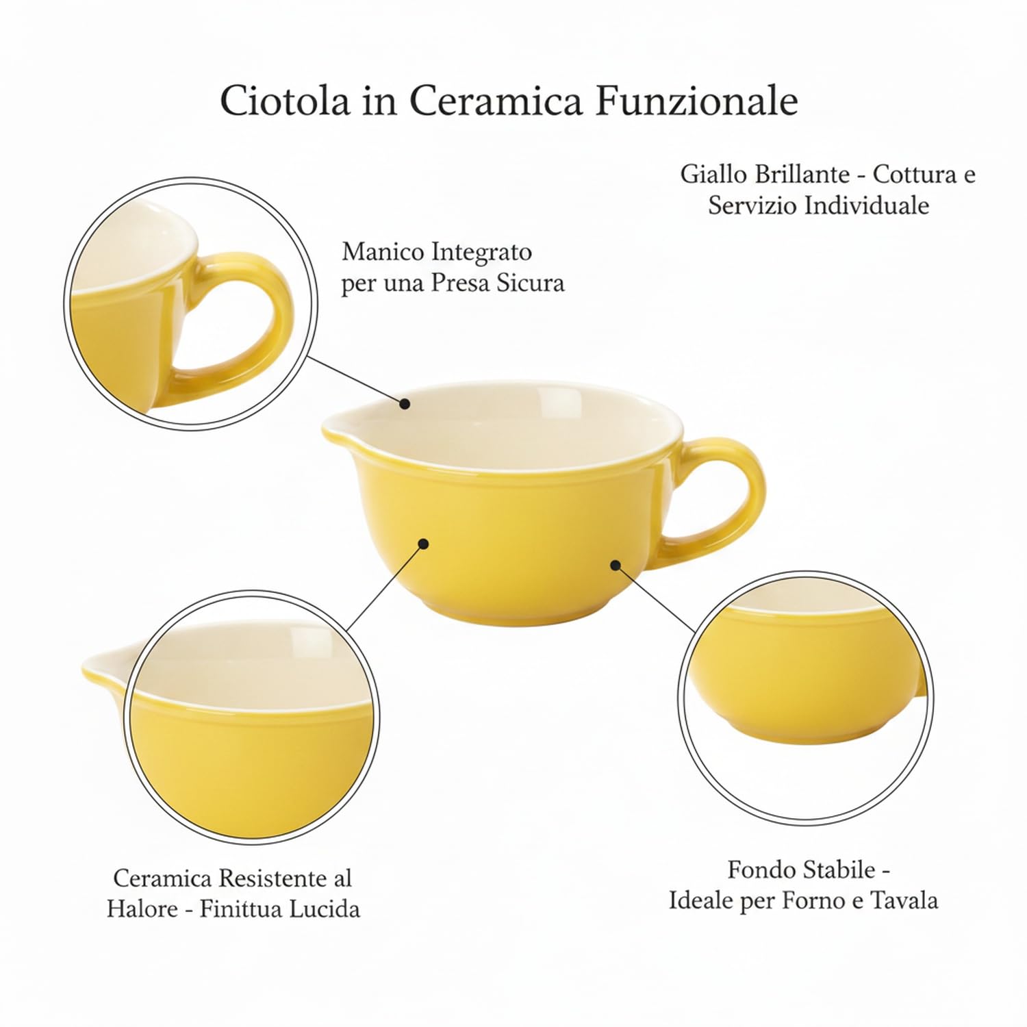 Pirofila Individuale