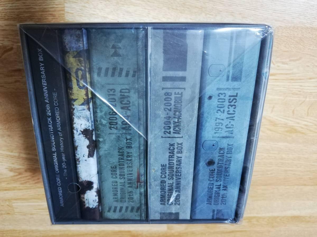 新品未開封 7CD BOX デ・アンジェリス・ブラザーズ サウンドトラック集 Amazon.co.jp: 未開封 付属品付き ARMOREDCORE ORIGINAL