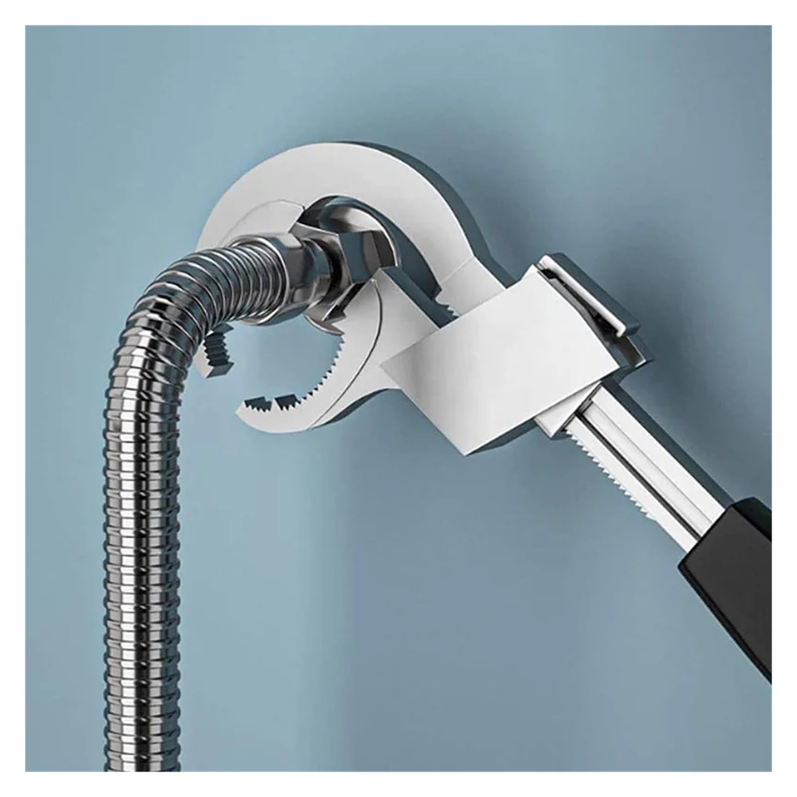 Chiave Universale Regolabile For Lavandino, For Multiuso, Strumento Di Installazione Manuale For La Riparazione Del Bagno E Del'idraulica Domestica Precisione Per Spazi Ristretti
