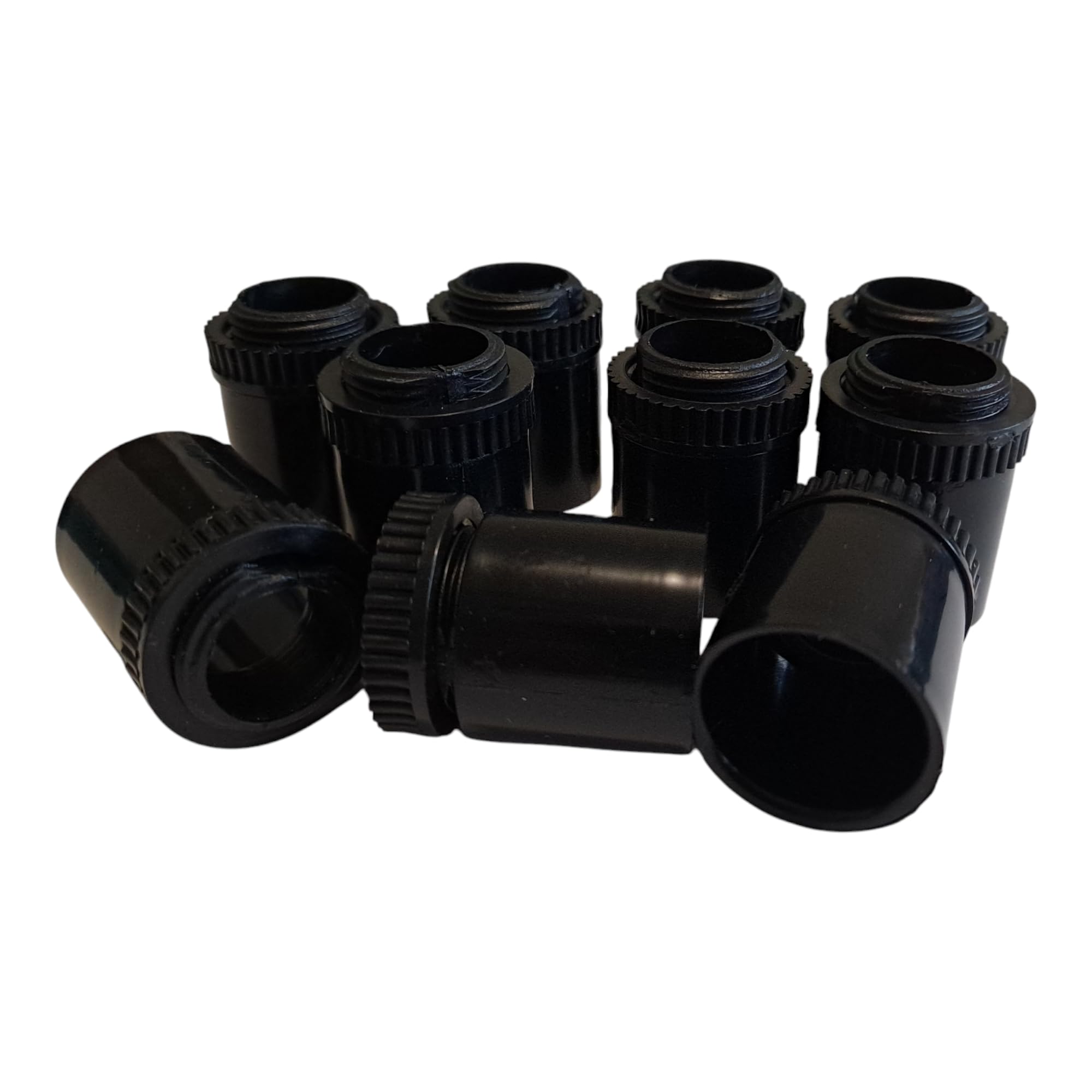 20mm PVC Male Conduit Adaptor Black- Pack of 10