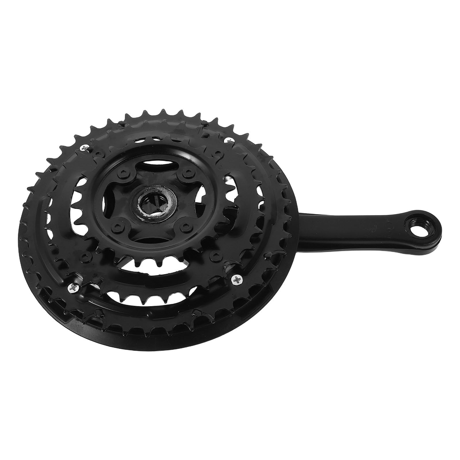 FOMIYES Guarnitura per Bicicletta Mountain Bike Braccio Pedivella Destro Sostituibile, Corona Pieghevole Resistente per Bici da Strada e Pieghevoli, Set di Pedivelle per Sostituzione e
