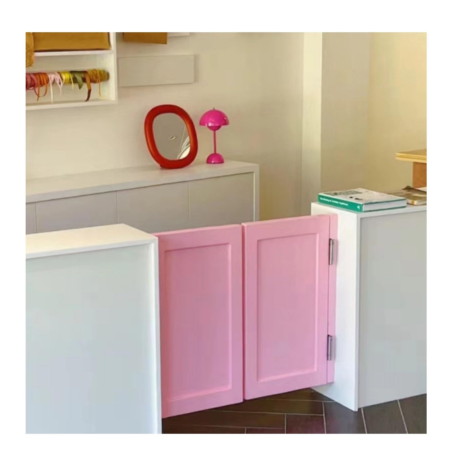 Interior Solid Wood Swing Door, Saloon Cafe Doors,Swinging Doors Cafe Doors, Auto Close Swinging barn Door Swinging Door, for Kitchen Hallway Swinging Doors (Color : A, Size : W100xH90cm(39.37x35.43