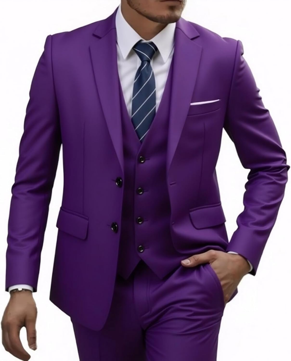 [RAMEMO] メンズスーツ 3点セット ウエディング 上下セット ビジネススーツ フォーマル カジュアル ファッション 春夏秋冬