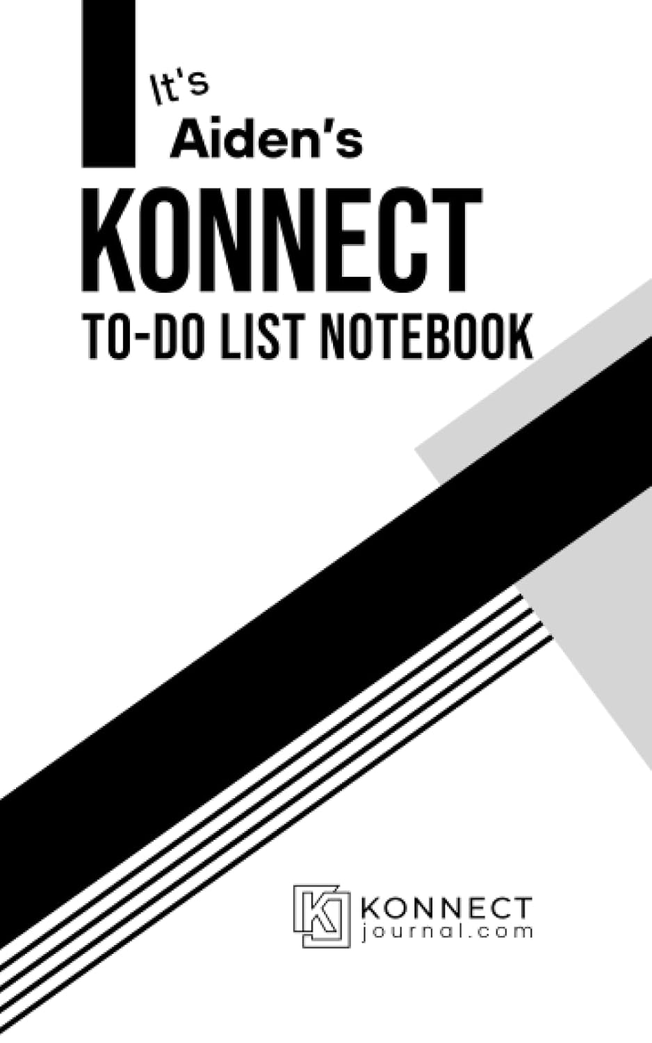 it’s Aiden’s Konnect To-Do List Notebook