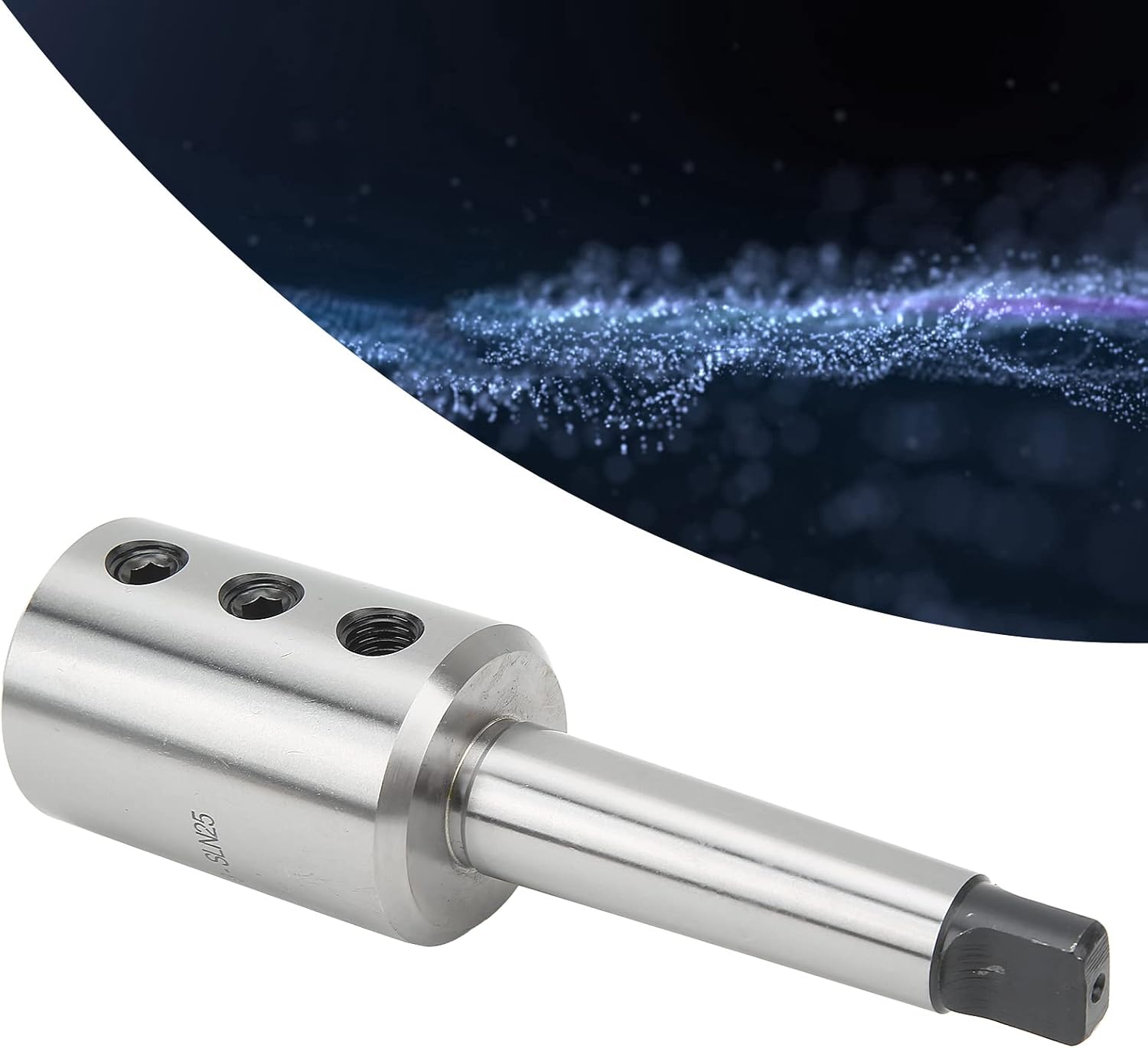 Milling Chuck Holder Tool Holder Chuck Side Mounted 0.005mm U Shaped with Internal Cooling Water Outlet Hole for MT3 SLN25