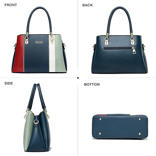 Miniatura 3 de KURGOOL Bolsos y bolsos de mano para mujer, bolso de hombro con asa superior, bolsa de mensajero para mujer