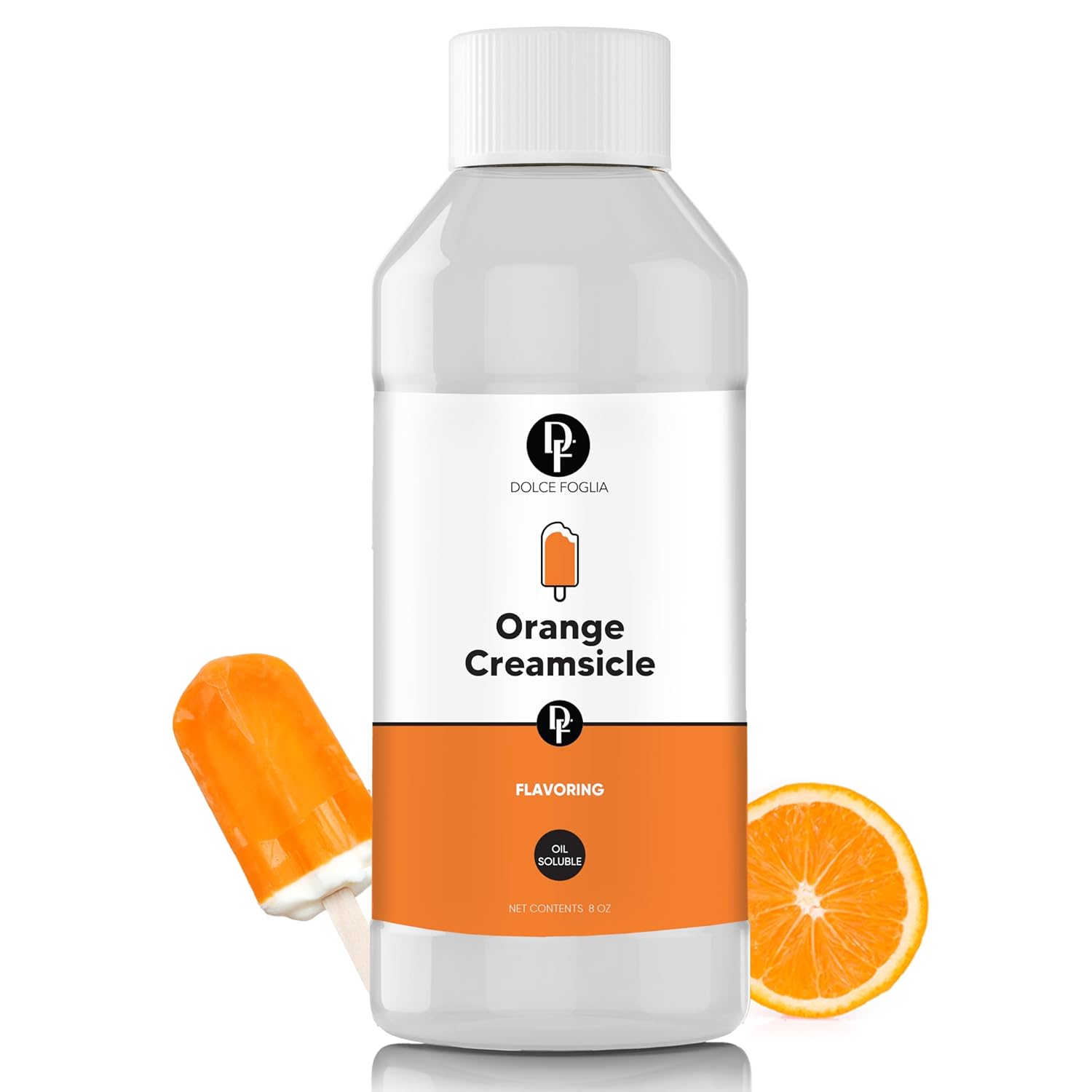 Dolce Foglia Orange Creamsicle Extract 8 Ounce Oil