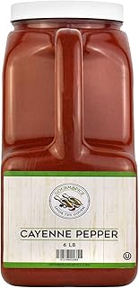 Gourmspice Quality Cayenne Pepper | High Grade Fresh Taste | Kosher Chef Spices and seasoning (Cayenne Pepper 6lb, Chef's ...