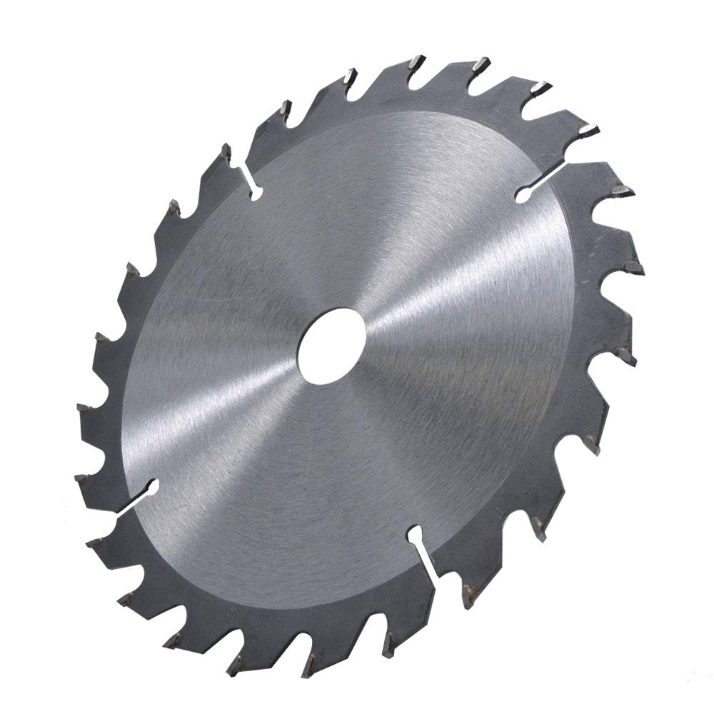 Alloy Steel Cutting Circular Saw Blade, Fine Finishing, Wood Plastic Aluminum Cutting Blade, 30mm Inner Diameter, 24-Tooth, 165mm