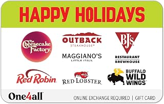 One4all eGift Card | Happy Holidays Dining - Multi-Brand