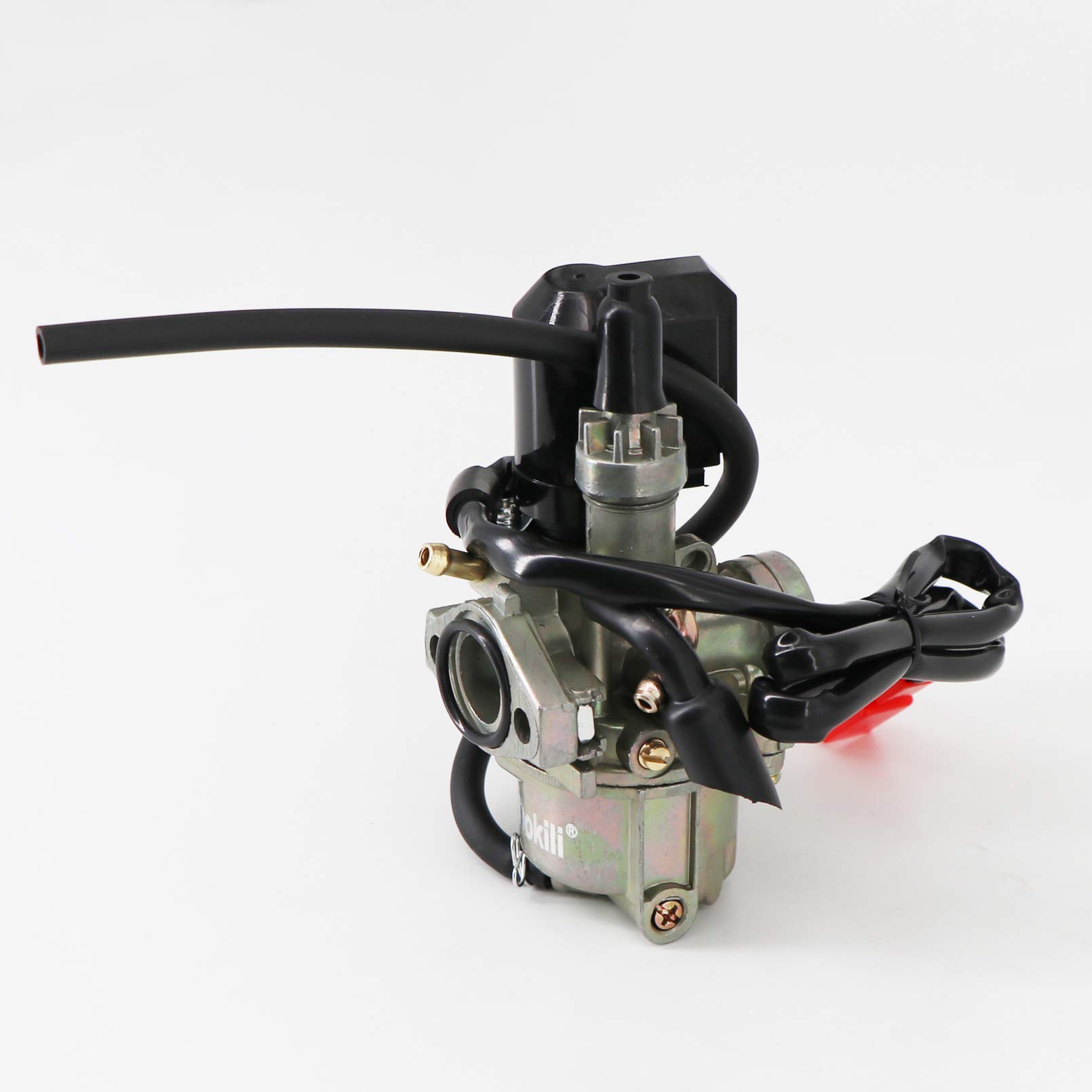 Vergaser Ersatz für Speedfight 50cc Scooter 1 & 2, Ersatz für Peugeot Honda Elite Dio 50 alle 50cc 2-Takt Roller oller mit 1P40QM / B Motor