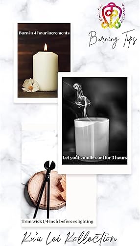 Miniatura 4 de Delicious Summer Scented Candle Natural Soy Wax Luxury Candle Cotton Wick Strawberry + Lemonade Scented Candle 8oz 45 Hour Clean Burn