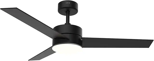 Imagen relacionada con UNIVERSALBLUE | Ventilador de techo con luz LED | Ventilador silencioso con Motor DC | Aspas reversibles color negro y marrón | 3 Aspas Reversibles Marrón | Mando a Distancia | 3 velocidades
