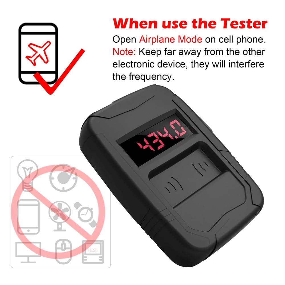 Testeur de Fréquence pour Clé de Voiture 10-1000 MHz, PL00, Porte TV, Télécommande IR, Outil D'Inspection, Détecteur, 315, 433, 902 MHz
