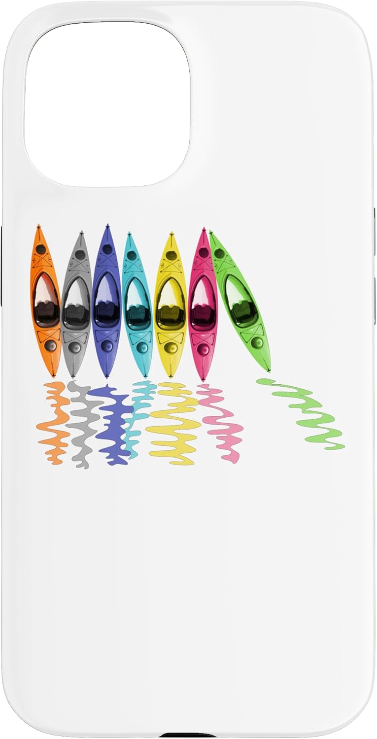 Colorful Kayaks Outdoor Adventure kayaking boating Case for iPhone 12/12 Pro