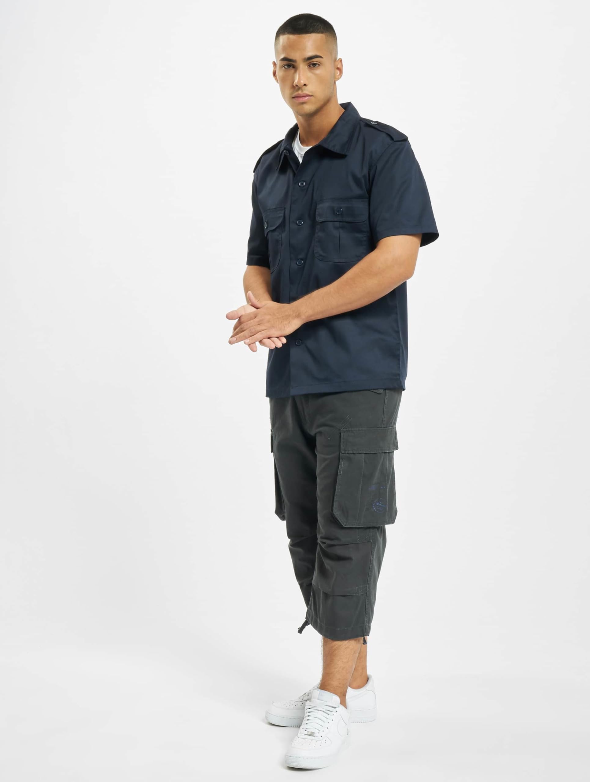 Brandit - Industry 3/4 Herren Cargo Short, Pantaloni Cargo da Uomo Uomo