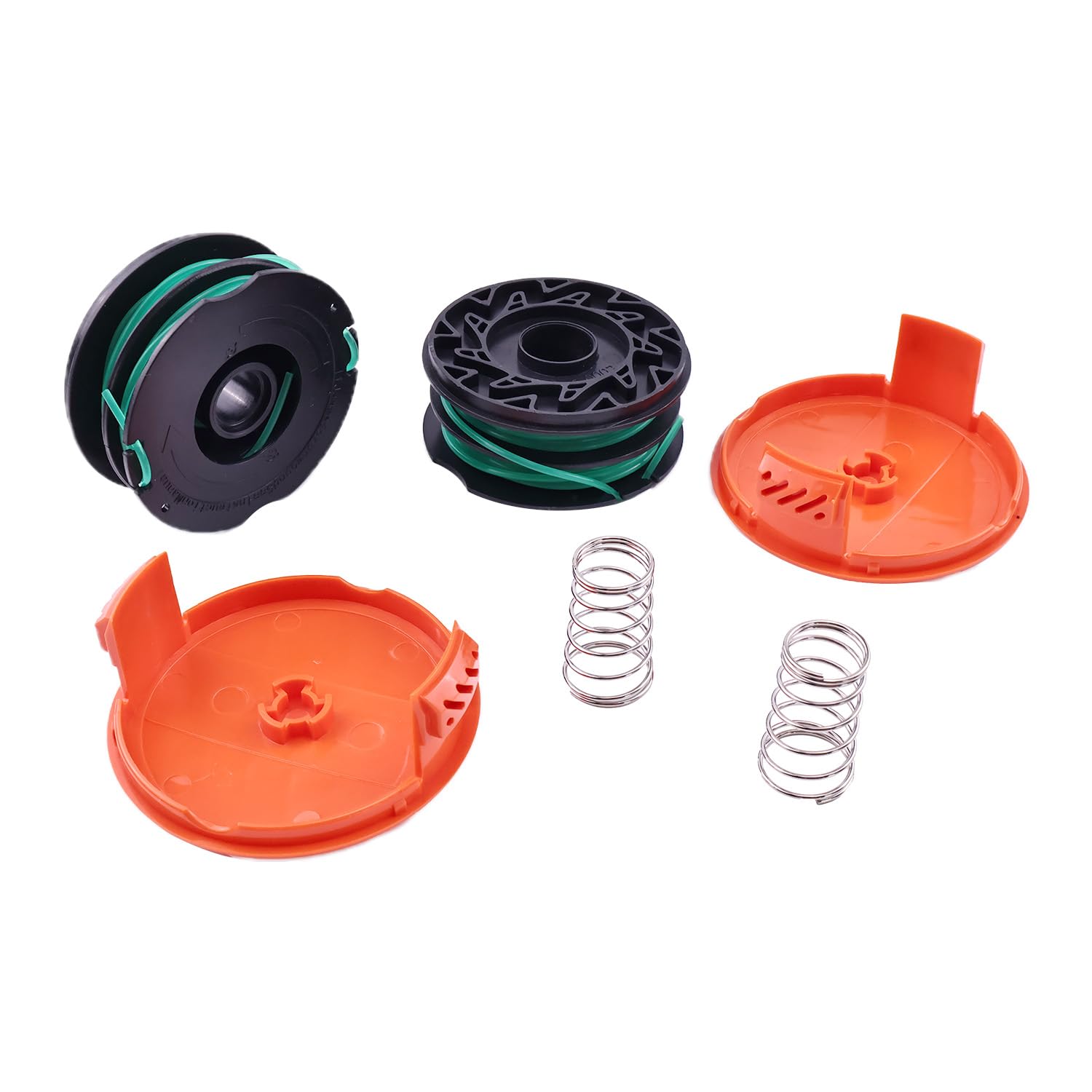 Photo 1 of Lesurey Dual Line String Trimmer Tool Spool Cap & Spring RC-100-P DF-080-BKP Compatible with Black & Decker GH1000 AFS