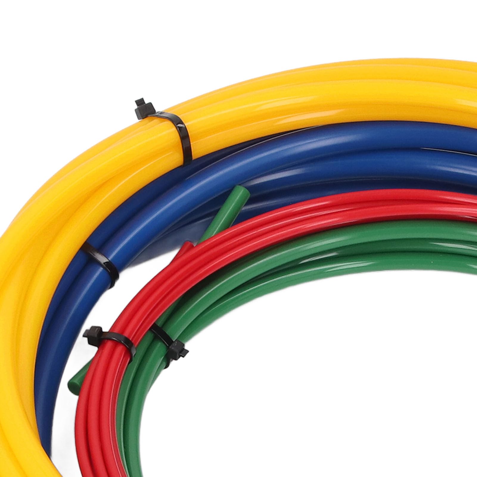 Bende de Tuyau en Cuivre 4pcs Climatiseur, 13ft 1/4 Pouce 3/8 Pouce 1/2 Pouce 5/8 Pouce Extension du Tuy